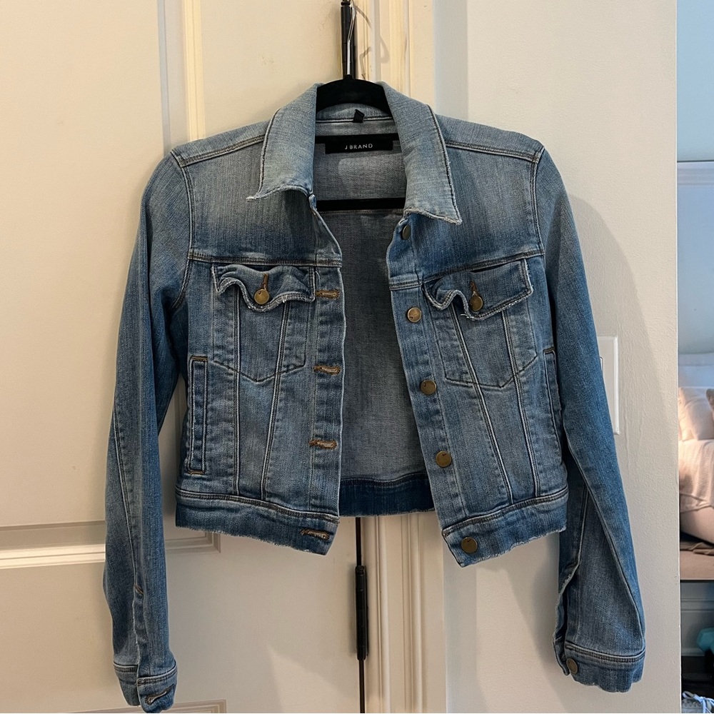 J Brand Harlow Denim Jacket in Surface